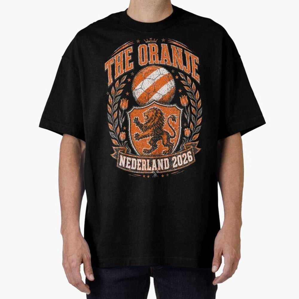 The Oranje Nederland 2026 World Cup Soccer T-Shirt Classic T-Shirt Carry the Dream of Match Day Hype around FIFA World Cup 2026 Group Stage, Haaland and Mbappe, Spain and Netherlands, Classic Soccer Heritage, Championship Pressure, Fan Loyalty and