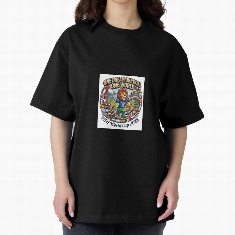 Celebrate the spirit of the world's greatest game with this vibrant mascot design! Featuring an energetic lion (Tamima) Classic T-Shirt Build FIFA World Cup 2026 for Fans of Cristiano Ronaldo and Argentina, Bringing Football Festival Excitement,