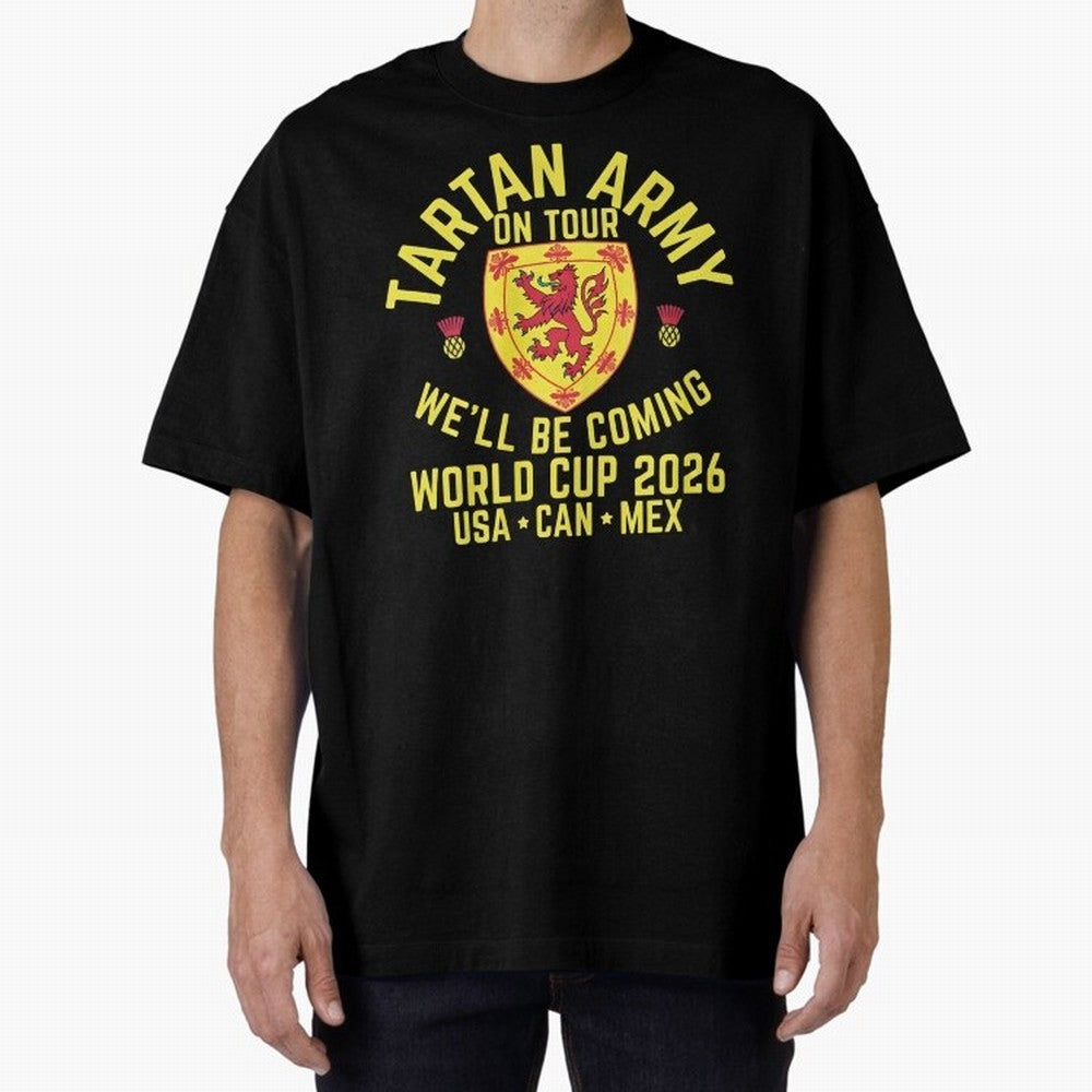 Tartan Army World Cup 2026 Scotland Tour Classic T-Shirt Celebrate Football Heritage in FIFA World Cup 2026 USA Canada Mexico for Fans of Neymar and Netherlands, Bringing Stadium Memories, Football Loyalty, International Chants and Championship