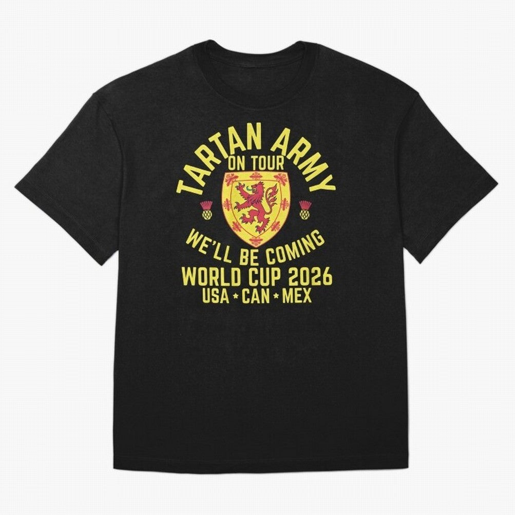 Tartan Army World Cup 2026 Scotland Tour Classic T-Shirt Celebrate Football Heritage in FIFA World Cup 2026 USA Canada Mexico for Fans of Neymar and Netherlands, Bringing Stadium Memories, Football Loyalty, International Chants and Championship