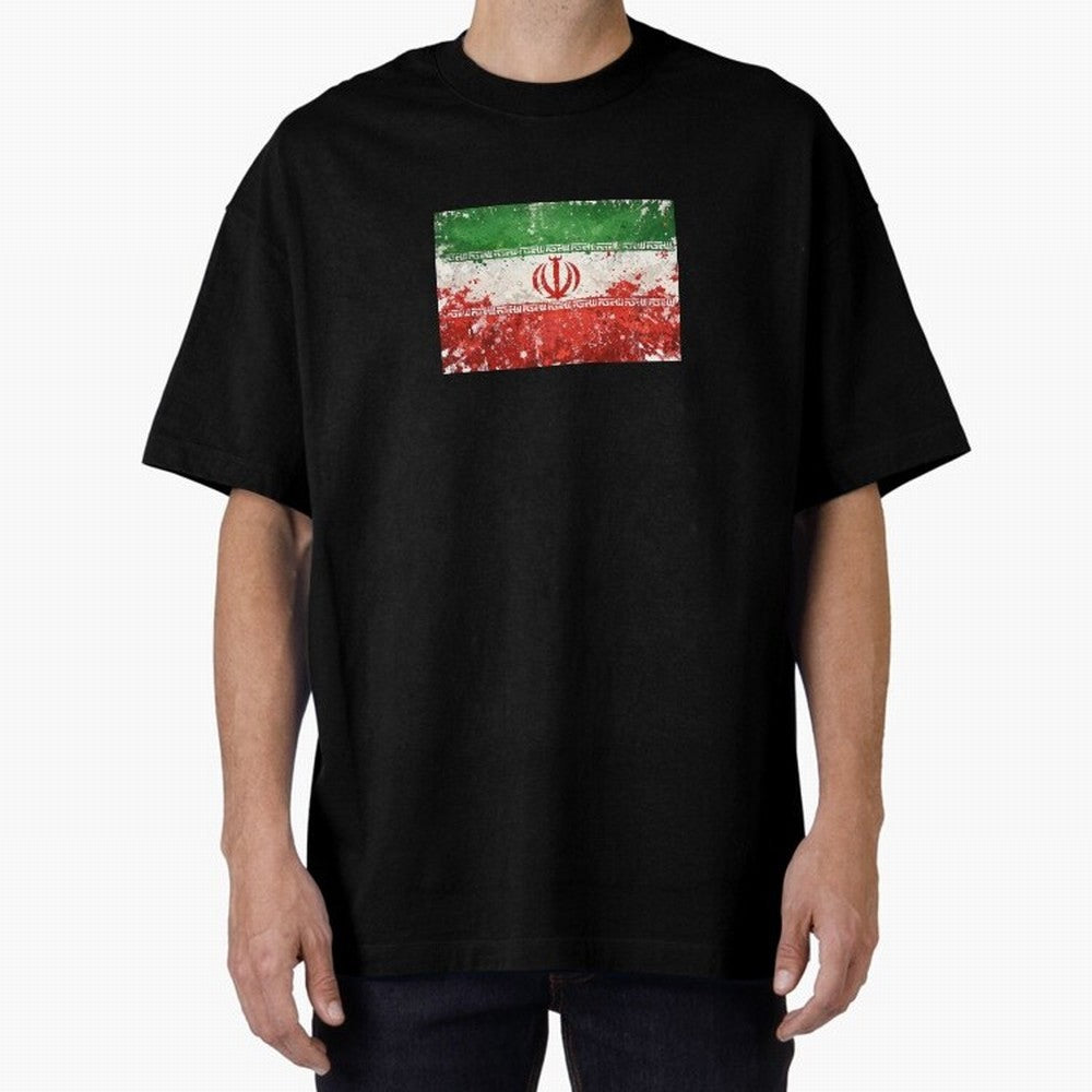 Iran Football World Cup Flag | Grunge Iranian Soccer Art Classic T-Shirt Fuel Your Fan Pride for Match Day Hype around FIFA World Cup 2026 USA Canada Mexico, Cristiano Ronaldo, England and Germany, Stadium Memories, Football Loyalty, International