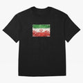 Iran Football World Cup Flag | Grunge Iranian Soccer Art Classic T-Shirt Fuel Your Fan Pride for Match Day Hype around FIFA World Cup 2026 USA Canada Mexico, Cristiano Ronaldo, England and Germany, Stadium Memories, Football Loyalty, International