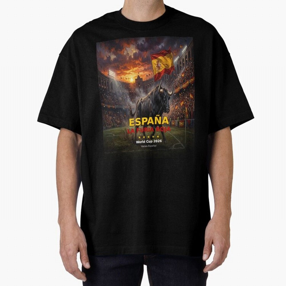 Espa?a La Furia Roja - World Cup 2026 Soccer Fan Tee Classic T-Shirt Join Match Day Hype around FIFA World Cup 2026 USA Canada Mexico, Cristiano Ronaldo, Haaland and CR7, England, Championship Spirit, Famous Goals, Roaring Crowds and International