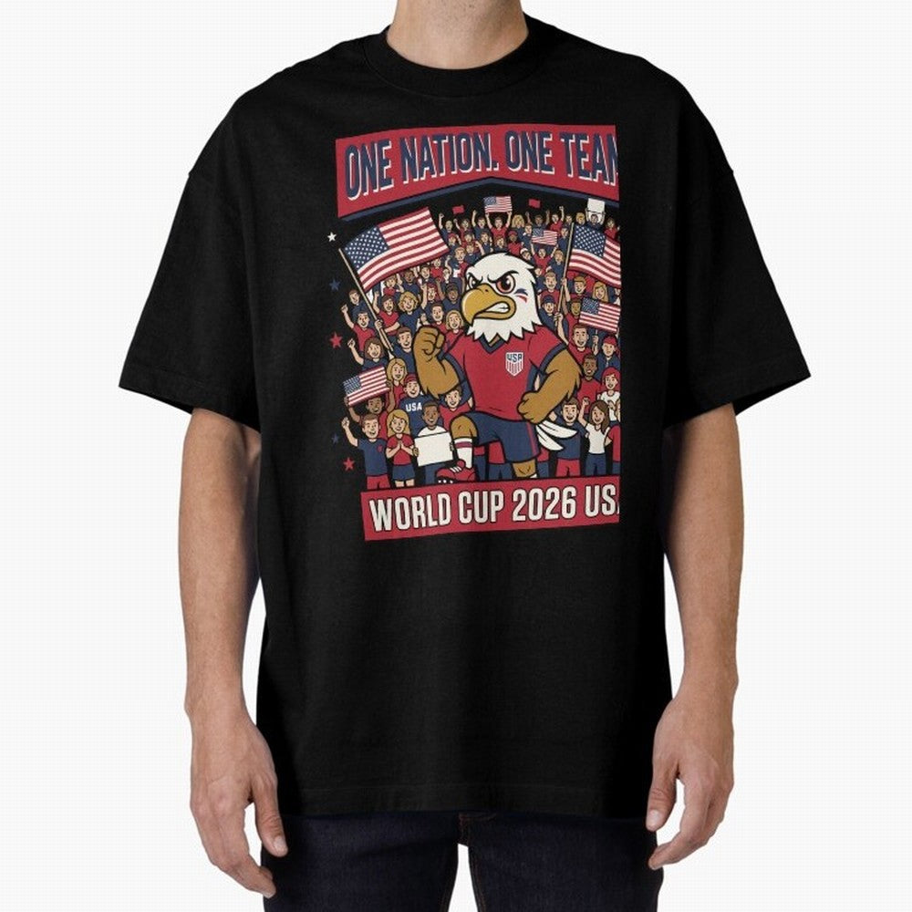 One Nation One Team ¡ª World Cup 2026 USA Classic T-Shirt Fuel the Hype around FIFA World Cup 2026 for Fans of Cristiano Ronaldo, Haaland and CR7 and Germany, Bringing Championship Spirit, Famous Goals, Roaring Crowds and International Football
