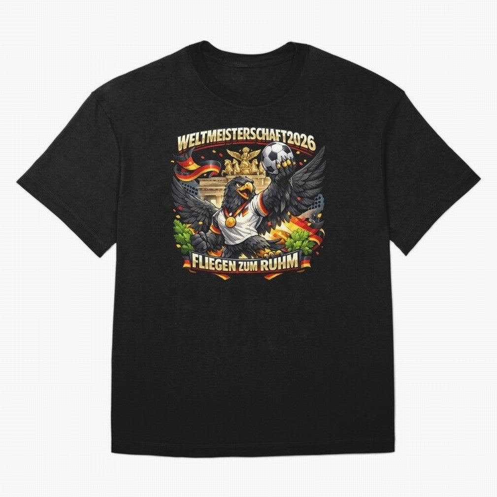 German Eagle World Cup 2026 Football Fan Art Classic T-Shirt Bring Match Day Fire to Global Football Passion for FIFA World Cup 2026 USA Canada Mexico, Built around CR7, England and Germany, Global Supporter Spirit, Legendary Goals, National Colors