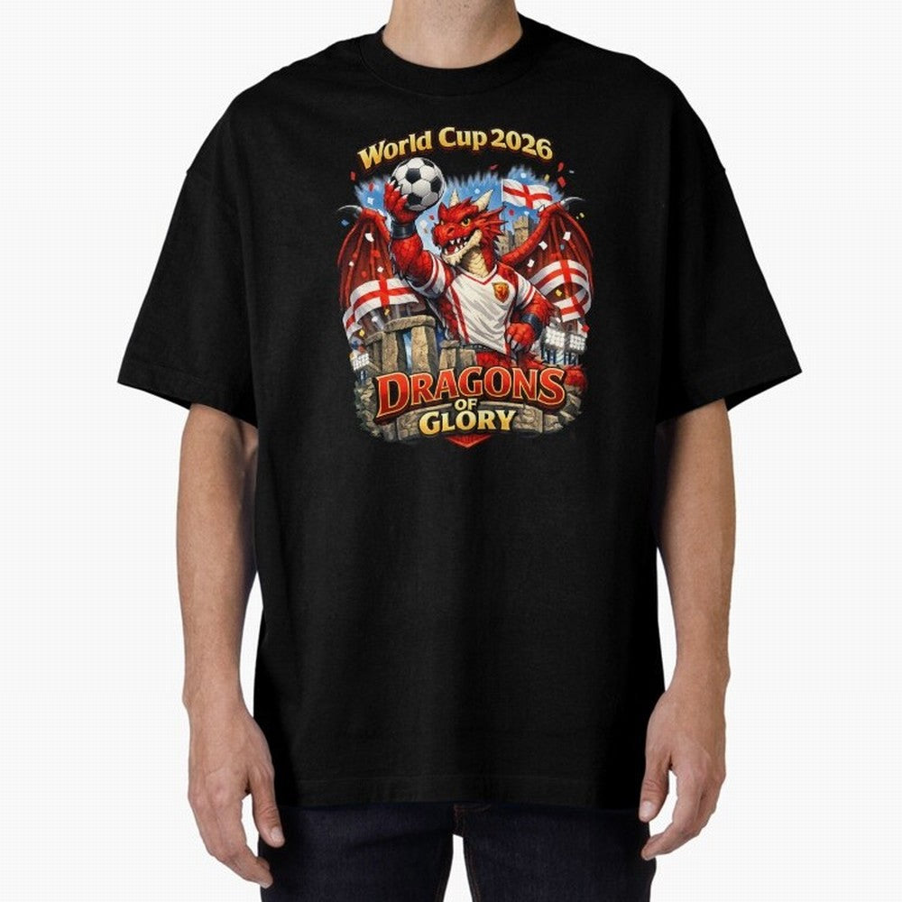 World Cup 2026 Dragons of Glory Classic T-Shirt Build the FIFA World Cup 2026 Journey through Messi, Neymar and Mbappe Highlights, England and Germany Pride, Match Day Excitement, Supporter Culture, Golden Goals and Global Football Passion; Great