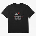 Retro Snoopy Soccer, 2026 WC Classic T-Shirt Bring Home Match Day Hype around FIFA World Cup 2026, Messi and Cristiano Ronaldo, France and Portugal, Supporter Pride, Iconic Celebrations, Legendary Names and Global Match Day Energy; Great for