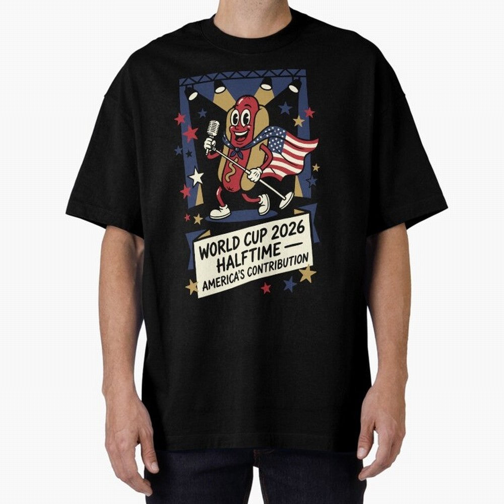 World Cup 2026 Halftime ¡ª America's Contribution V1 Classic T-Shirt Bring Stadium Energy to FIFA World Cup 2026 Group Stage Spirit, with France, Neymar, Classic Soccer Heritage, Championship Pressure, Fan Loyalty and International Pride; Created