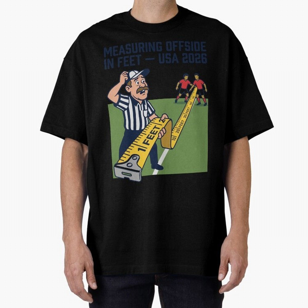 Measuring Offside in Feet ¡ª USA 2026 V3 Classic T-Shirt Show Support during Global Football Passion for FIFA World Cup 2026 Group Stage, Made for Haaland and Mbappe, Spain and Netherlands, Global Supporter Spirit, Legendary Goals, National Colors