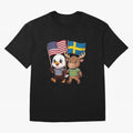 The American eagle and its friend, the Swedish elk Classic T-Shirt Bring Legendary Rivalry Energy to FIFA World Cup 2026 Built around Messi, Neymar and Mbappe, Netherlands Energy, Supporter Pride, Iconic Celebrations, Legendary Names and Global