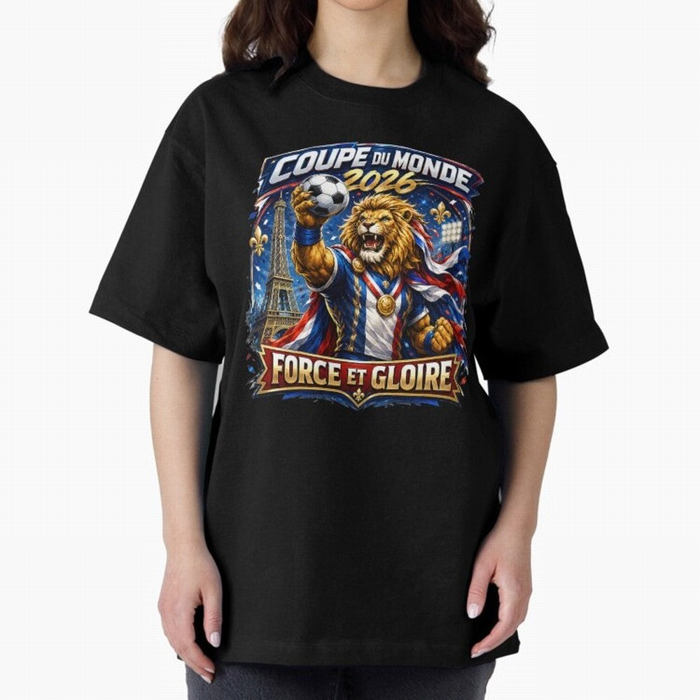 France Lion World Cup 2026 Classic T-Shirt Make Memories around the FIFA World Cup 2026 Group Stage Journey through Haaland and Mbappe Highlights, England, France and Netherlands Pride, Championship Spirit, Famous Goals, Roaring Crowds and
