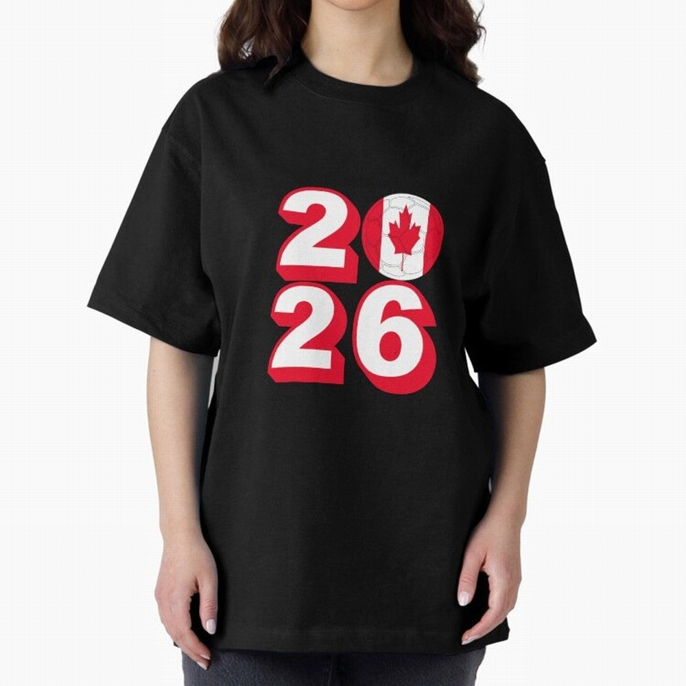 Canada 2026 Soccer Ball Graphic Design Classic T-Shirt Celebrate Supporters United by FIFA World Cup 2026 Spirit, Featuring Spain, Haaland, Sports Nostalgia, International Competition, Famous Players and Unforgettable Victories; Perfect for People