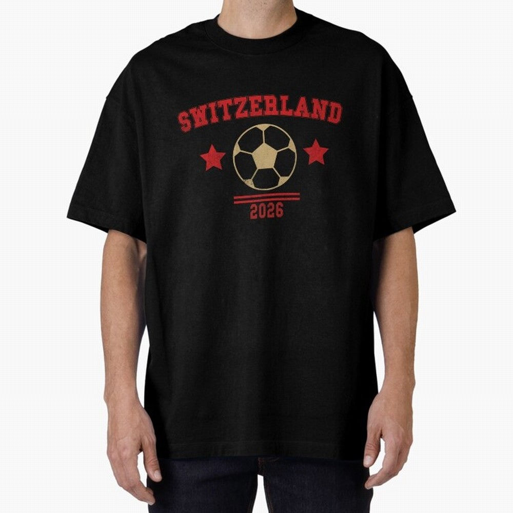 Switzerland ¡ª Vintage Soccer Tee Classic T-Shirt Discover FIFA World Cup 2026 Centered on Neymar, Brazil Energy, Match Day Excitement, Supporter Culture, Golden Goals and Global Football Passion; Perfect for Supporters Who Want Bold Football