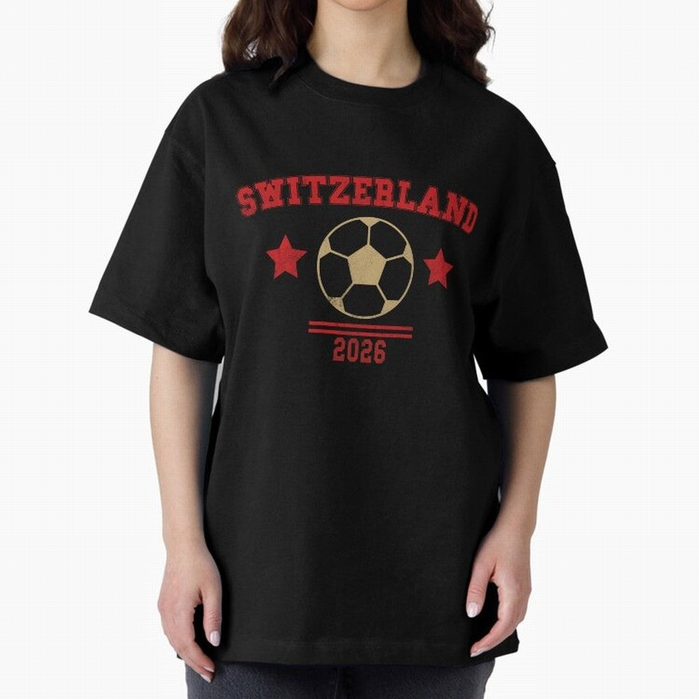 Switzerland ¡ª Vintage Soccer Tee Classic T-Shirt Discover FIFA World Cup 2026 Centered on Neymar, Brazil Energy, Match Day Excitement, Supporter Culture, Golden Goals and Global Football Passion; Perfect for Supporters Who Want Bold Football