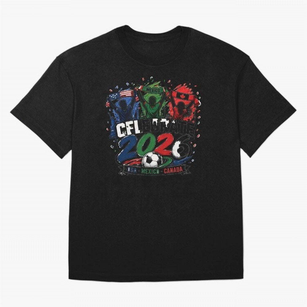 Celebrate 2026 USA Mexico Canada Soccer Fans Classic T-Shirt Celebrate Fan Favorites in the FIFA World Cup 2026 Group Stage Journey through Haaland Highlights, Brazil, Portugal and Argentina Pride, Classic Soccer Heritage, Championship Pressure,