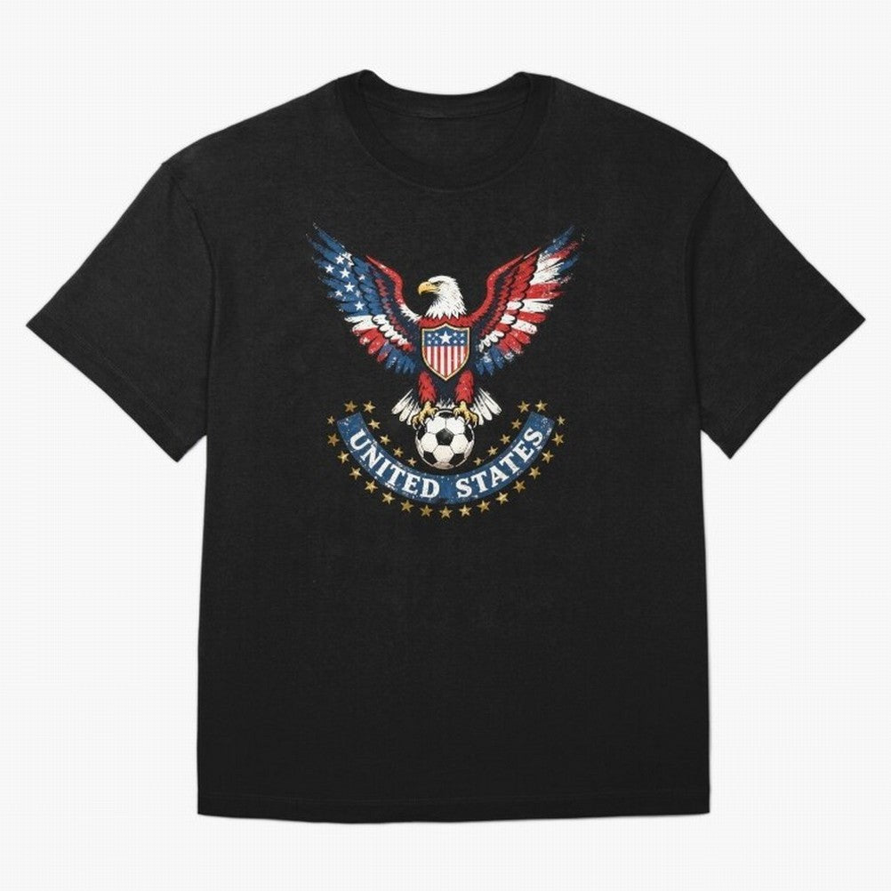 USA Soccer Eagle - United States Football Fan Classic T-Shirt Join Global Football Passion for FIFA World Cup 2026, Inspired by Messi, Germany, Football Passion, Legendary Performances, Festival Vibes and Supporter Community; Perfect for People Who