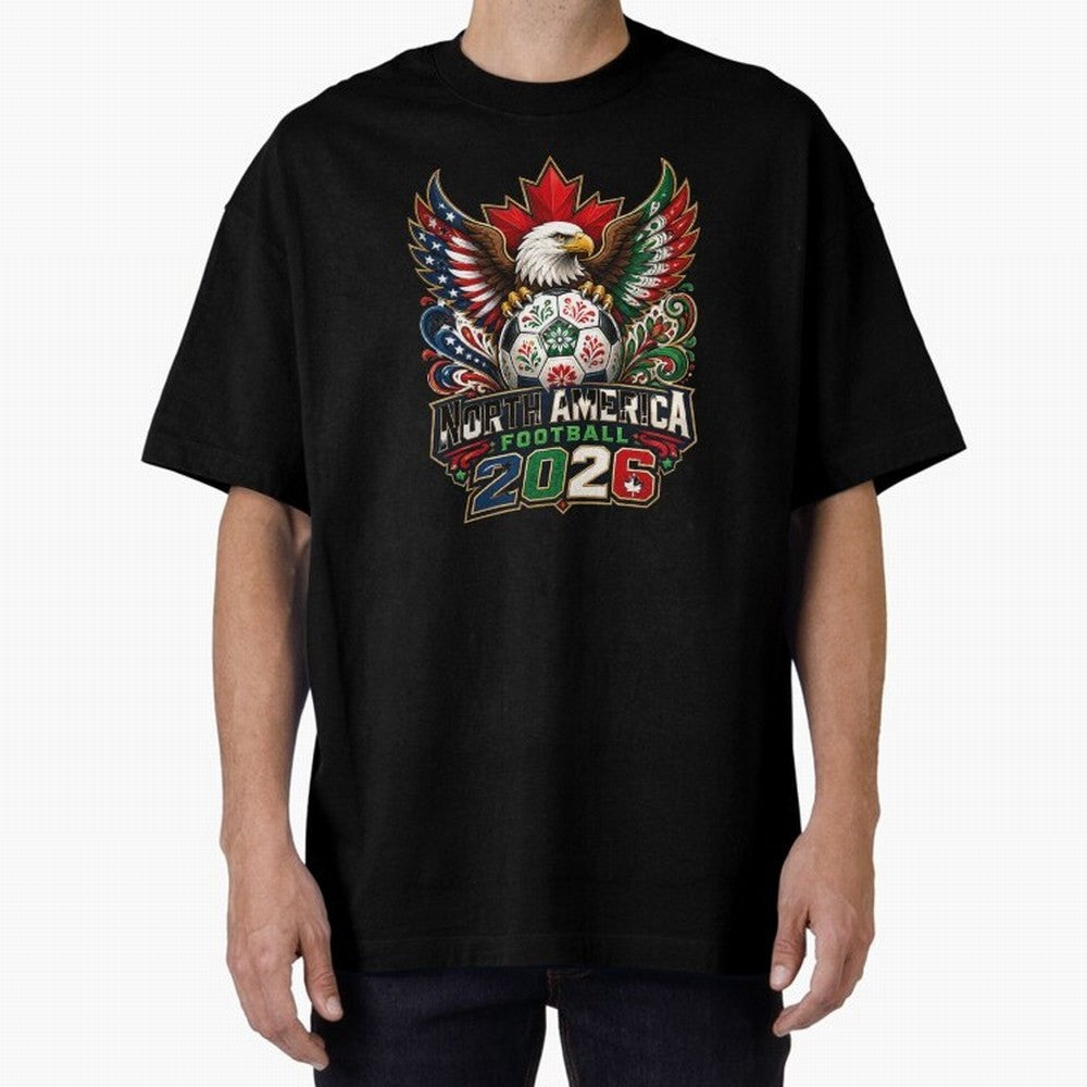 United by Football 2026 North America Soccer Design Classic T-Shirt Fuel Match Day Hype around FIFA World Cup 2026 Group Stage, Mbappe, France and Portugal, Game Day Rituals, Football Legends, Country Pride and the Road to the Final; Perfect for