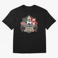 Football Spirit 2026 USA Mexico Canada Patch Design Classic T-Shirt Show Your Tournament Heart for FIFA World Cup 2026 Group Stage Spirit, Connected to Spain and Netherlands, Cristiano Ronaldo, Fan Favorite Moments, National Team Passion, Big Match
