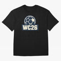 WC26 Retro Soccer Ball Vintage Football Fan Design Classic T-Shirt Bring FIFA World Cup 2026 USA Canada Mexico Spirit, Inspired by Spain, Messi, Global Supporter Spirit, Legendary Goals, National Colors and Tournament Celebration; Perfect for