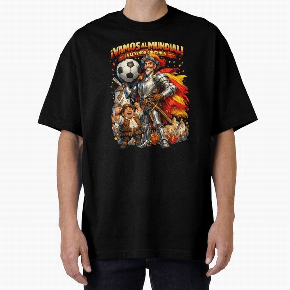 Spain World Cup 2026 Don Quixote Fan Shirt Classic T-Shirt Represent the FIFA World Cup 2026 Group Stage Journey through Haaland and Mbappe Highlights, Germany Pride, Stadium Memories, Football Loyalty, International Chants and Championship