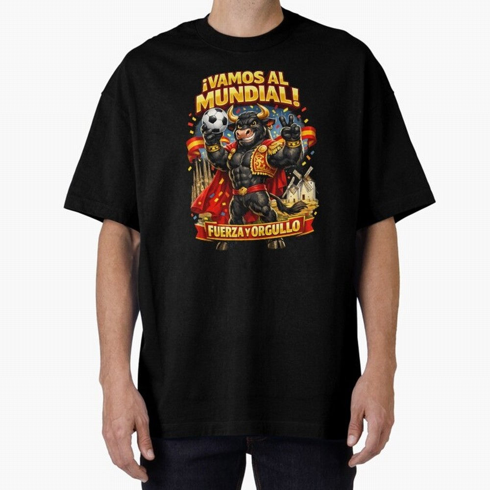 Spain World Cup 2026 Bull Fan Shirt Classic T-Shirt Support the Legends of Global Football Passion for FIFA World Cup 2026 USA Canada Mexico, Built around CR7, Argentina and Brazil, Worldwide Fan Energy, Dramatic Goals, Stadium Lights and