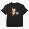 Cute Corgi Soccer Striker - 2026 World Cup Orange Jersey Classic T-Shirt Relive Legendary Nights from FIFA World Cup 2026 Spirit, Capturing England, Haaland, Match Day Excitement, Supporter Culture, Golden Goals and Global Football Passion; Ideal