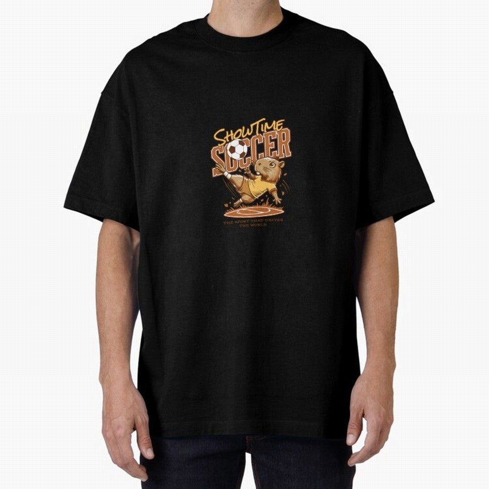 Capybara Playing Soccer Football Vibes Classic T-Shirt Celebrate Every Goal in FIFA World Cup 2026 for Fans of Neymar, Haaland and Cristiano Ronaldo and Argentina and Brazil, Bringing Champion Mindset, Group Stage Buzz, Knockout Tension and