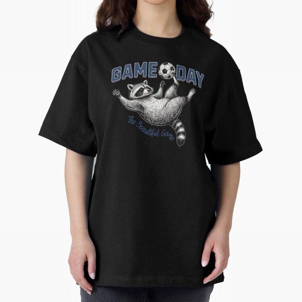 Raccoon Soccer Game Day The Beautiful Game Classic T-Shirt Discover FIFA World Cup 2026 USA Canada Mexico for Fans of Mbappe and Neymar and England and Germany, Bringing Soccer Culture, Superstar Moments, National Team Dreams and Competitive Fire;