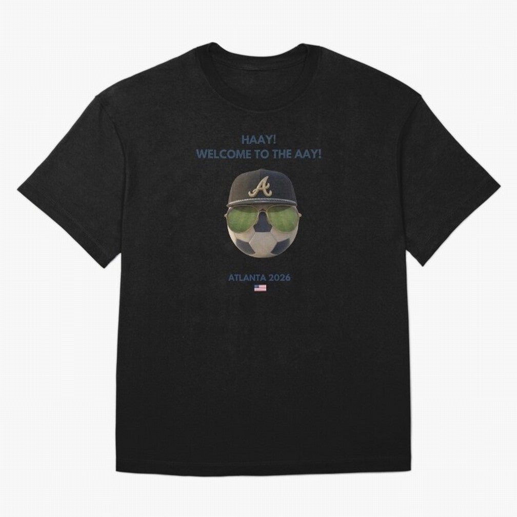 WC26 Hosting City: Atlanta | Fun and Smart Soccer Fan Gear Classic T-Shirt Experience the Global Stage of FIFA World Cup 2026 Group Stage Built around Mbappe and Neymar, Argentina, France and Brazil Energy, Stadium Chants, National Pride, Trophy