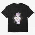 Emotional Soccer Girl Love for Football Classic T-Shirt Carry the Colors and Pride of Global Football Passion for FIFA World Cup 2026 USA Canada Mexico, Highlighting Cristiano Ronaldo, Argentina, France and Brazil, Worldwide Fan Energy, Dramatic