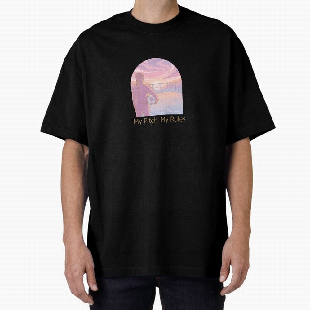 My Pitch My Rules Female Soccer Empowerment Classic T-Shirt Show Passion for the Stars of FIFA World Cup 2026 Group Stage for Fans of Mbappe and Argentina, France and Brazil, Bringing Global Supporter Spirit, Legendary Goals, National Colors and