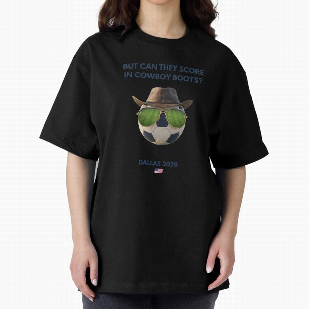 WC26 Hosting City: Dallas | Fun and Smart Soccer Fan Gear Classic T-Shirt Relive Legendary Nights from Global Football Passion for FIFA World Cup 2026 USA Canada Mexico, Connected to CR7, England, France and Netherlands, Global Supporter Spirit,