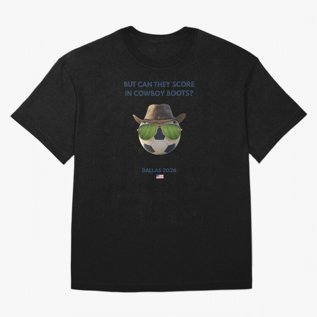 WC26 Hosting City: Dallas | Fun and Smart Soccer Fan Gear Classic T-Shirt Relive Legendary Nights from Global Football Passion for FIFA World Cup 2026 USA Canada Mexico, Connected to CR7, England, France and Netherlands, Global Supporter Spirit,