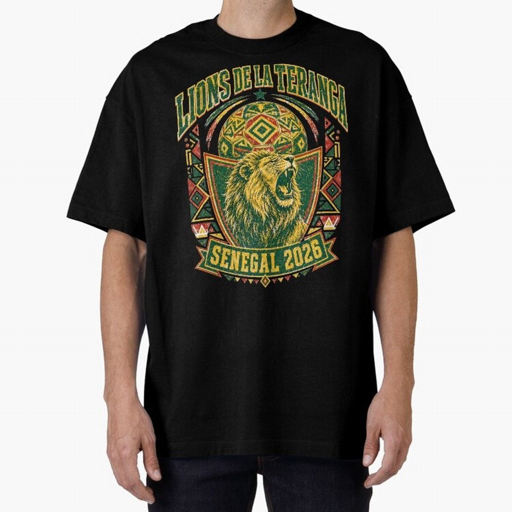 Lions De La Teranga Senegal 2026 World Cup Soccer T-Shirt Classic T-Shirt Cheer for FIFA World Cup 2026 Group Stage Capturing Neymar, Portugal, Spain and Germany Energy, Stadium Chants, National Pride, Trophy Dreams and Unforgettable Football