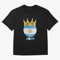 Argentina Football Champion Crown 2026 Classic T-Shirt Enjoy FIFA World Cup 2026 Group Stage Spirit, Filled with Spain, Neymar, Haaland and Cristiano Ronaldo, Goal Celebration Energy, Supporter Heritage, Football Icons and Worldwide Tournament Joy;