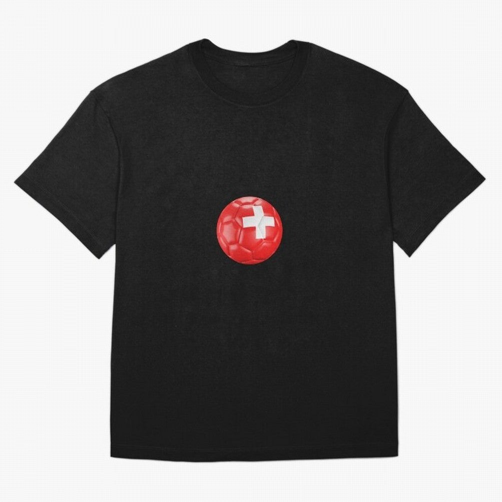 Switzerland Football Classic T-Shirt Show Your Tournament Heart for Global Football Passion for FIFA World Cup 2026 Group Stage, Driven by Haaland, France, Goal Celebration Energy, Supporter Heritage, Football Icons and Worldwide Tournament Joy;