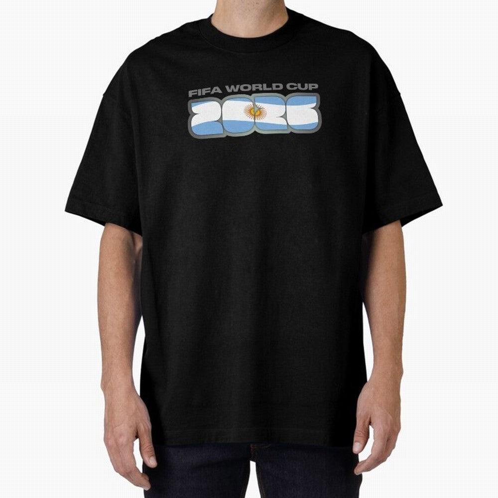 Argentina 2026 Campeones del Mundo Football Fan Classic T-Shirt Embrace FIFA World Cup 2026 USA Canada Mexico Filled with Neymar, France and Portugal Energy, Vintage Soccer Flavor, Modern Football Stars, National Flags and Final Night Emotion;