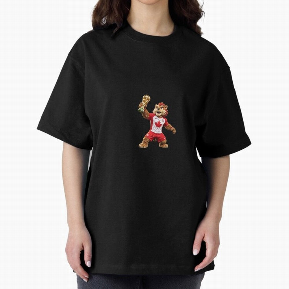 Canada Soccer Mascot Champion - Canadian Football Victory Trophy 2026 Classic T-Shirt Bring a Champion Mindset to FIFA World Cup 2026 Spirit, Inspired by Germany, Messi, Neymar and Mbappe, Football History, Final Match Energy, Crowd Noise and Once