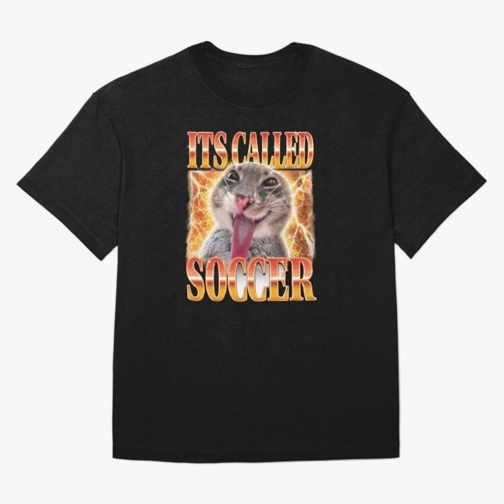 Soccer USA World Cup 2026 Funny Cat Meme Classic T-Shirt Stand Out with Spirit from Match Day Hype around FIFA World Cup 2026 USA Canada Mexico, Cristiano Ronaldo, Brazil, Portugal and Argentina, Champion Mindset, Group Stage Buzz, Knockout Tension