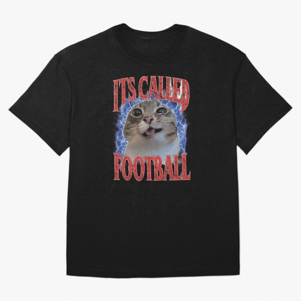 Football Silly Cat USA World Cup Meme Shirt Funny Y2K Grunge Cat Graphic Tee Soccer Meme Shirt Chaotic Cat Fan Gift Classic T-Shirt Live the Energy of Match Day Hype around FIFA World Cup 2026 Group Stage, Messi, CR7 and Mbappe, Spain, Champion