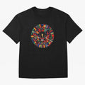 Vibrant 2026 World Cup International Flag Splash Classic T-Shirt Back Your Heroes with Match Day Hype around FIFA World Cup 2026, Cristiano Ronaldo, Spain, Football History, Final Match Energy, Crowd Noise and Once in a Lifetime Moments; Perfect