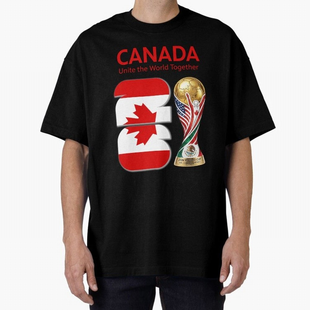 World Cup 2026, IMG 019, CANADA 001 Classic T-Shirt Honor FIFA World Cup 2026 Group Stage for Fans of Mbappe and Argentina, Bringing Sports Nostalgia, International Competition, Famous Players and Unforgettable Victories; Perfect for Supporters Who