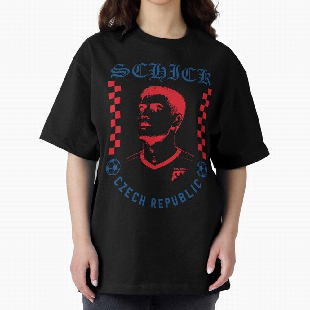 Schick Czech Republic Soccer Legend Retro Football Graphic Classic T-Shirt Turn Up for FIFA World Cup 2026 Spirit, Celebrating Brazil, Portugal and Argentina, Neymar, Goal Celebration Energy, Supporter Heritage, Football Icons and Worldwide