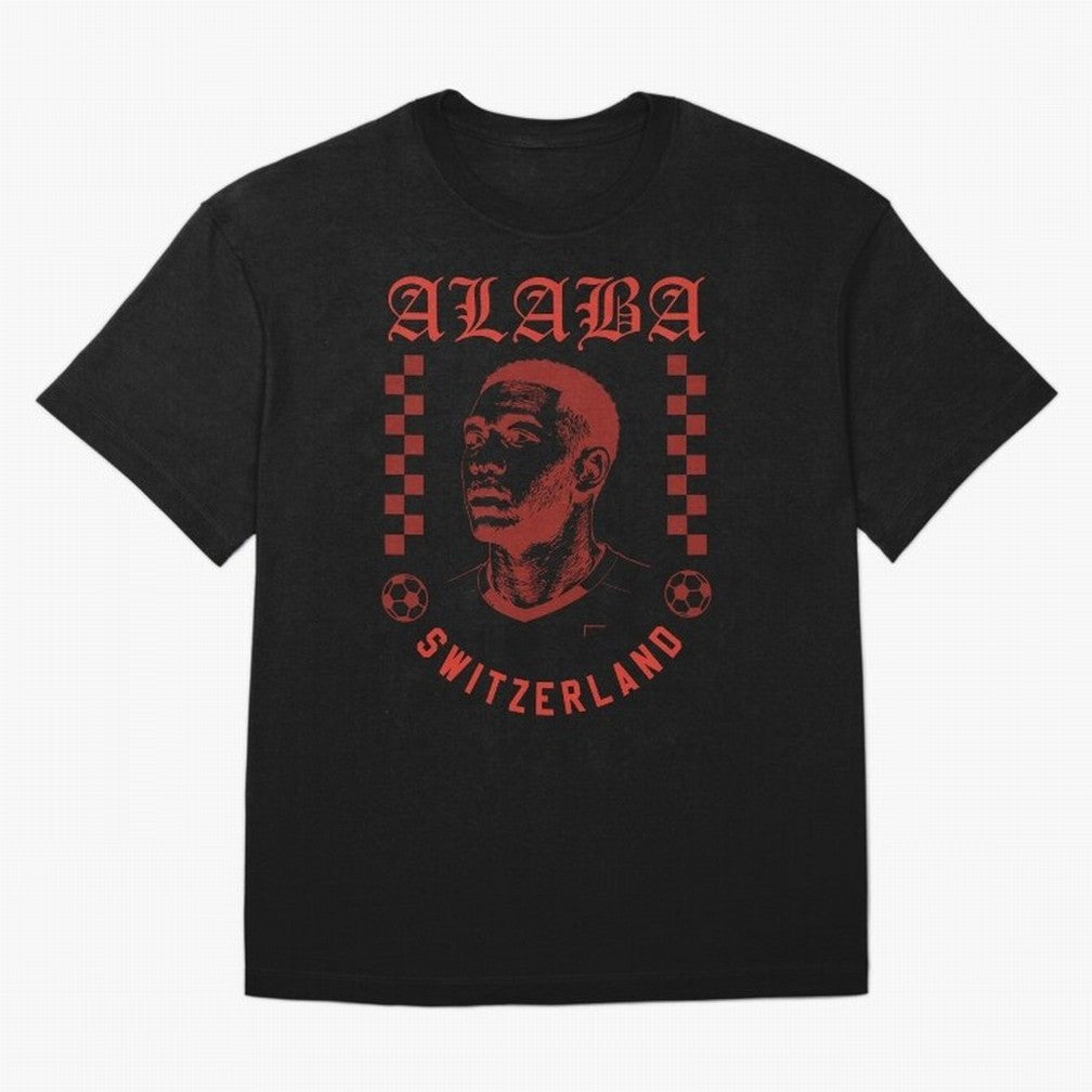 Alaba Switzerland Soccer Legend Vintage Football Fan Shirt Classic T-Shirt Mark FIFA World Cup 2026 for Fans of Haaland and France and Portugal, Bringing Game Day Rituals, Football Legends, Country Pride and the Road to the Final; Made for