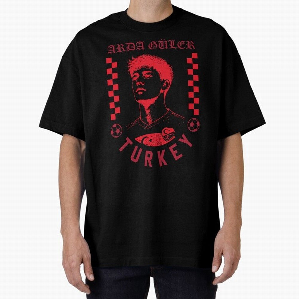 Arda G¨¹ler Turkey Soccer Legend Retro Football Fan Design Classic T-Shirt Bring Legendary Rivalry Energy to Match Day Hype around FIFA World Cup 2026, Cristiano Ronaldo, Haaland and CR7, Portugal, Spain and Germany, Football Festival Excitement,