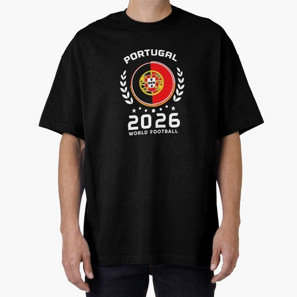 Portugal 2026 World Football Soccer Fan Design T-Shirt_87038236 Classic T-Shirt Celebrate National Team Dreams in FIFA World Cup 2026 Group Stage Inspired by Cristiano Ronaldo, Haaland and CR7, France Energy, Vintage Soccer Flavor, Modern Football