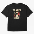 Front Print France Soccer World Cup 2026 - French Fan Gift T-Shirt_84561762 Classic T-Shirt Create the FIFA World Cup 2026 Journey through Mbappe and Neymar Highlights, Brazil Pride, Football History, Final Match Energy, Crowd Noise and Once in a