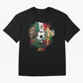 Mexico World Cup 2026 Oversized T-Shirt Share the Excitement of FIFA World Cup 2026 USA Canada Mexico for Fans of Messi and Spain, Bringing Champion Mindset, Group Stage Buzz, Knockout Tension and Passionate Fan Culture; Built for Supporters