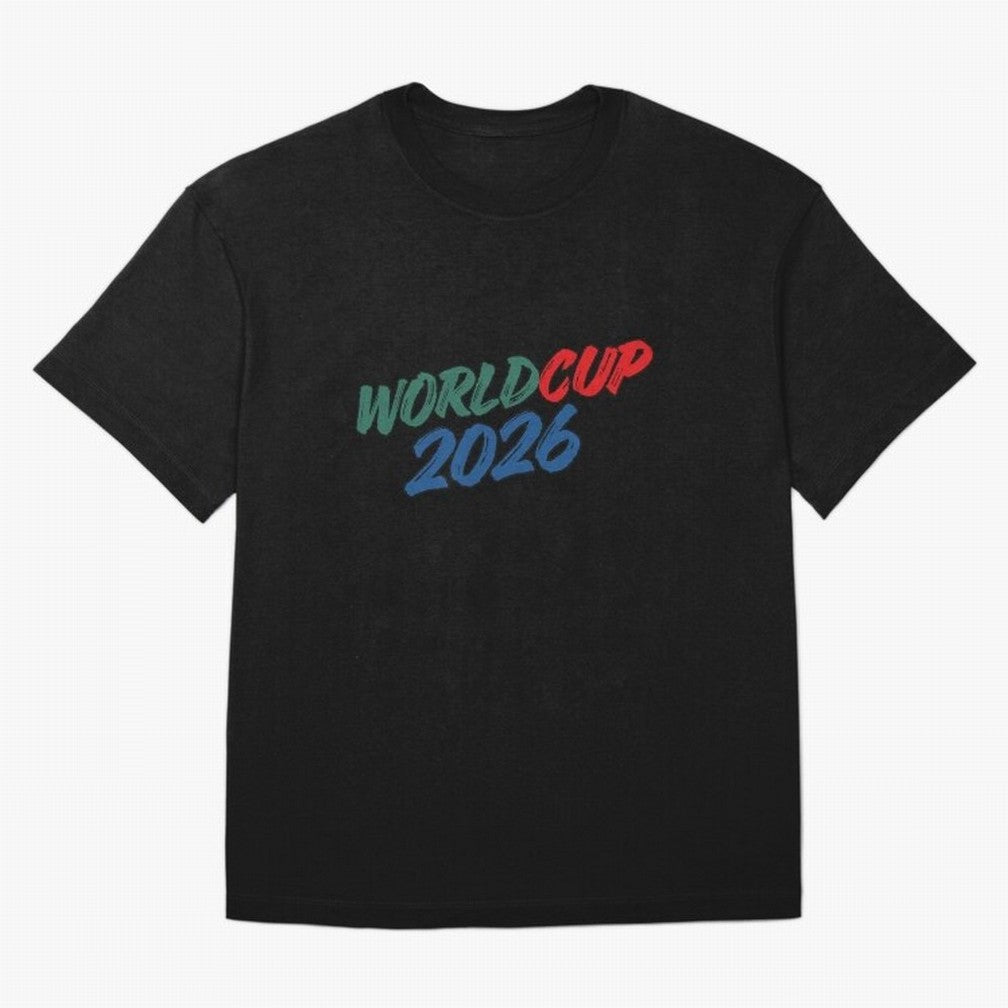 World Cup 2026 Oversized T-Shirt Bring Bold Fan Energy to FIFA World Cup 2026 Group Stage Featuring Haaland, Germany Energy, Global Supporter Spirit, Legendary Goals, National Colors and Tournament Celebration; Perfect for People Who Love