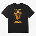 Soccer 2026 North America Football Fan Gift Shirt Oversized T-Shirt Join the FIFA World Cup 2026 Journey through Haaland and Mbappe Highlights, Spain Pride, Match Day Excitement, Supporter Culture, Golden Goals and Global Football Passion; Made for